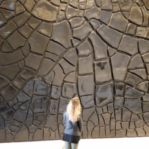Alberto Burri, Grande Cretto nero, 1978, Museo di Capodimonte, Napoli